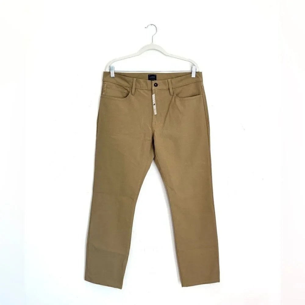NWT J. Crew 770™ straight-fit five-pocket midweight tech pant 33/30 and 33/34
